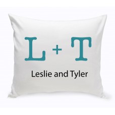 JDS Personalized Gifts Personalized Unity Typeset Cotton Throw Pillow JMSI2694